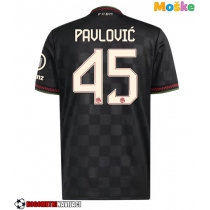 Moške Nogometnih dresov Bayern Munich Aleksandar Pavlovic #45 Tretji 2025-26 Kratki rokavi